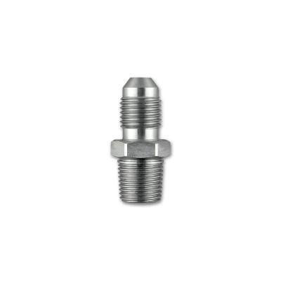 HEL Stainless Steel -3 AN Male to 1/8" NPT Male Straight Adapter