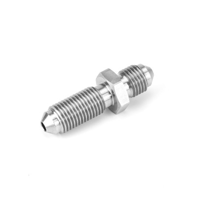 HEL Stainless Steel -3 AN Straight Bulkhead Adapter Fitting