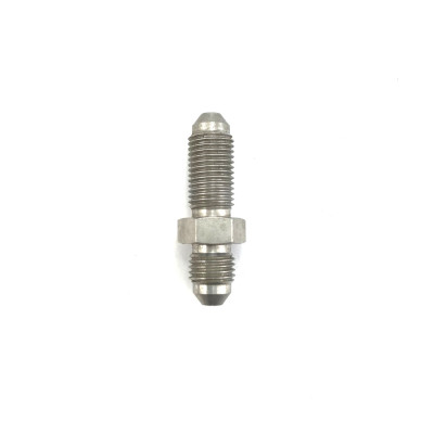 HEL Stainless Steel -4 AN Straight Bulkhead Adapter Fitting