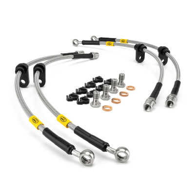 Ford Tourneo Courier All Models 2014- Brake Lines HEL Stainless Steel Braided
